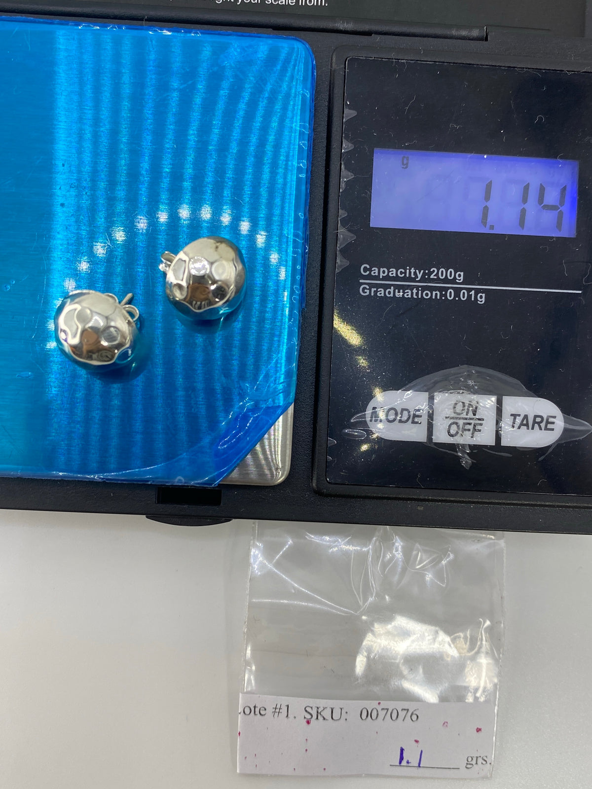Aretes de Plata Cartoneado Minimalista — Taxco 925 — foto 6