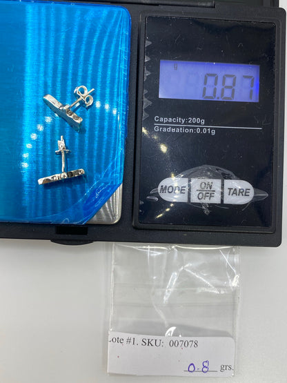 Aretes de Plata Cartoneado — Taxco 925 — foto 6