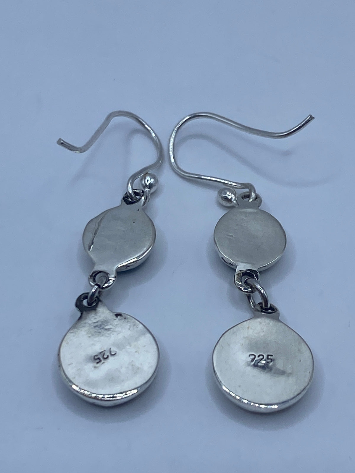 Aretes Plata Ópalo de Fuego Azul — Taxco 925 — foto 5