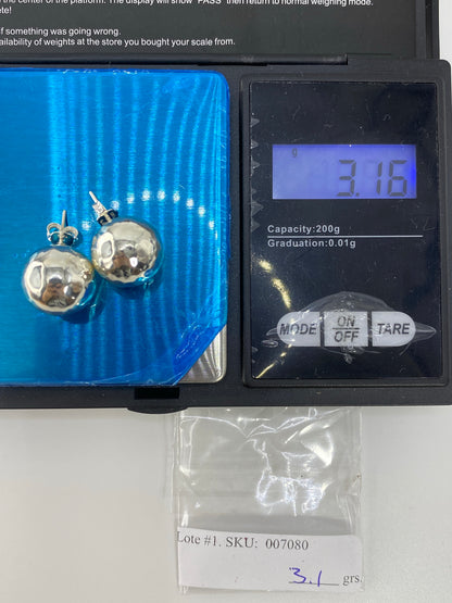 Aretes de Plata Cartoneado Minimalista — Taxco 925 — foto 6