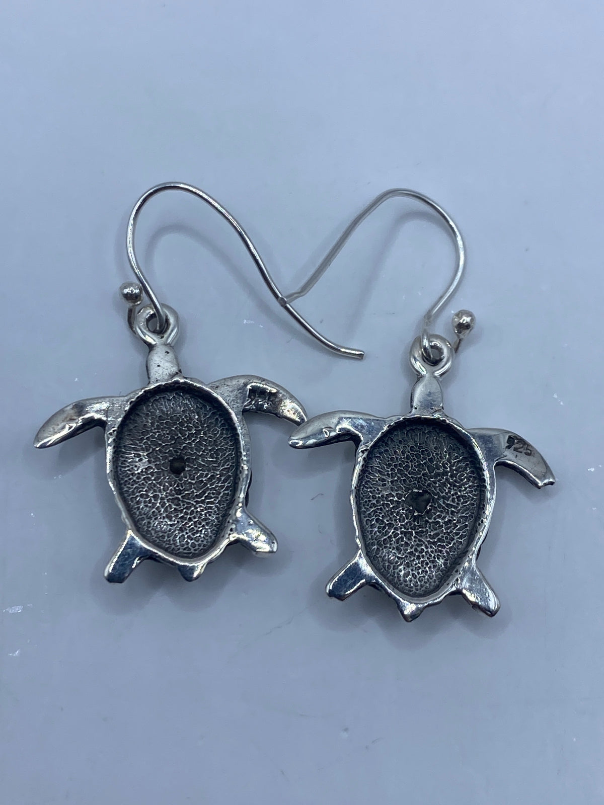 Aretes Plata Tortuga con Ópalo de Fuego — Taxco 925 — foto 5