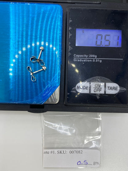 Aretes de Plata Cartoneado — Taxco 925 — foto 6