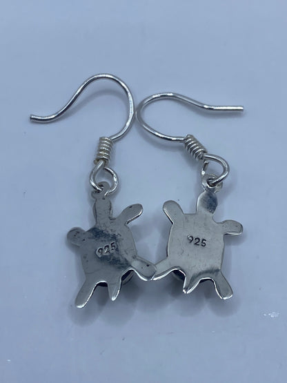 Aretes de Plata Tortuga con Ópalo de Fuego — Taxco 925 — foto 5