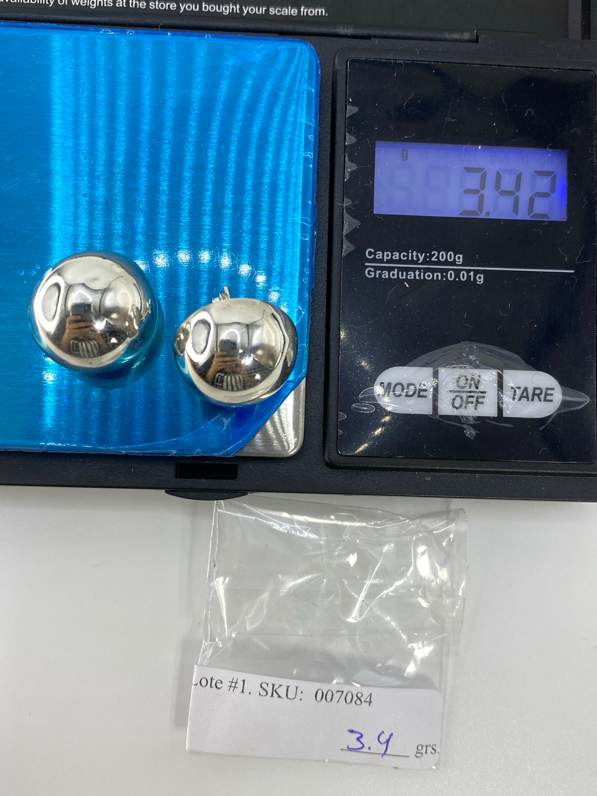Aretes de Plata Cartoneado — Taxco 925 — foto 6