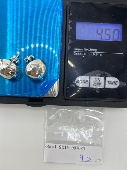 Aretes de Plata Cartoneado Minimalista — Taxco 925 — foto 6