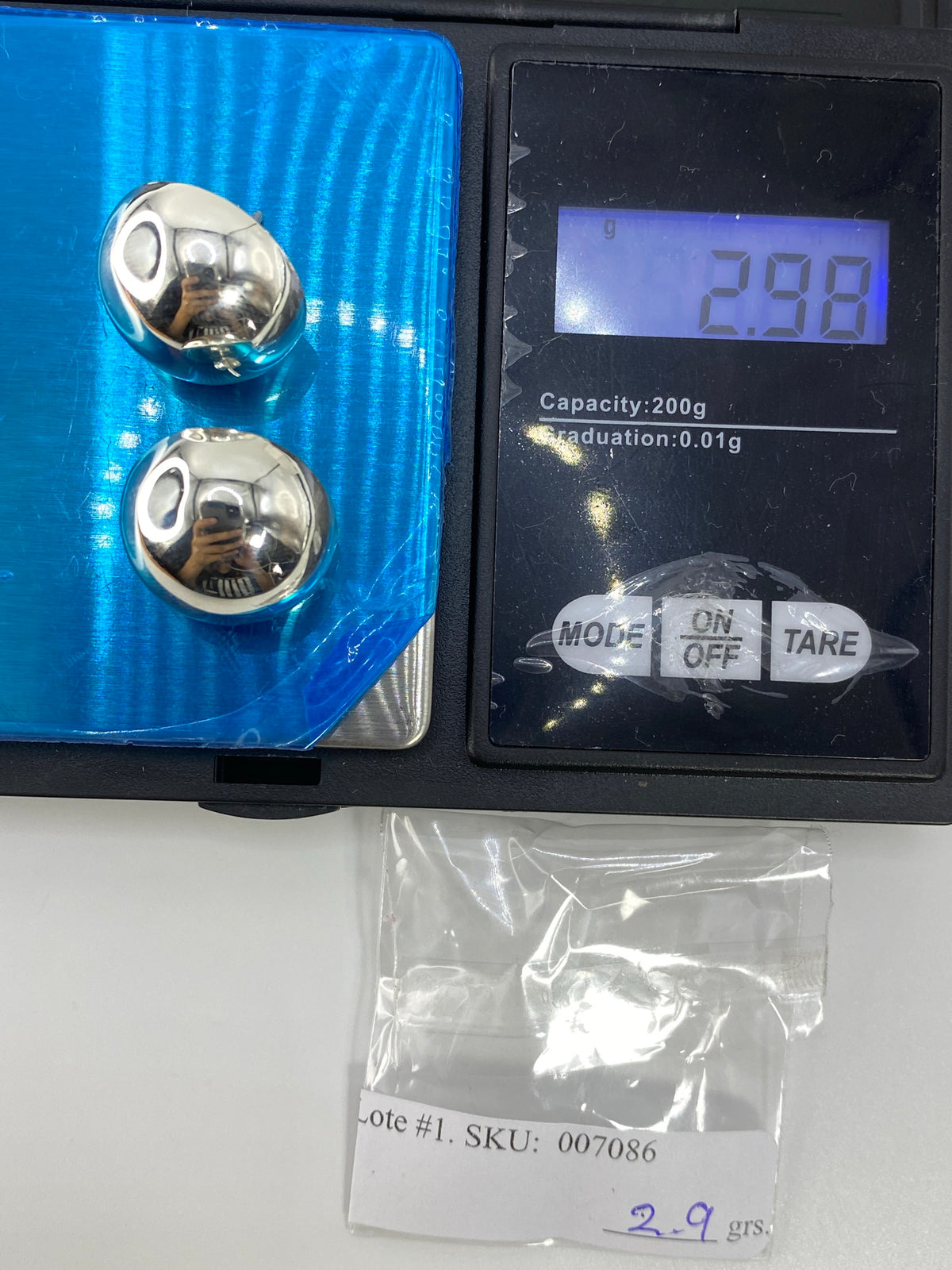 Aretes de Plata Cartoneado — Taxco 925 — foto 6