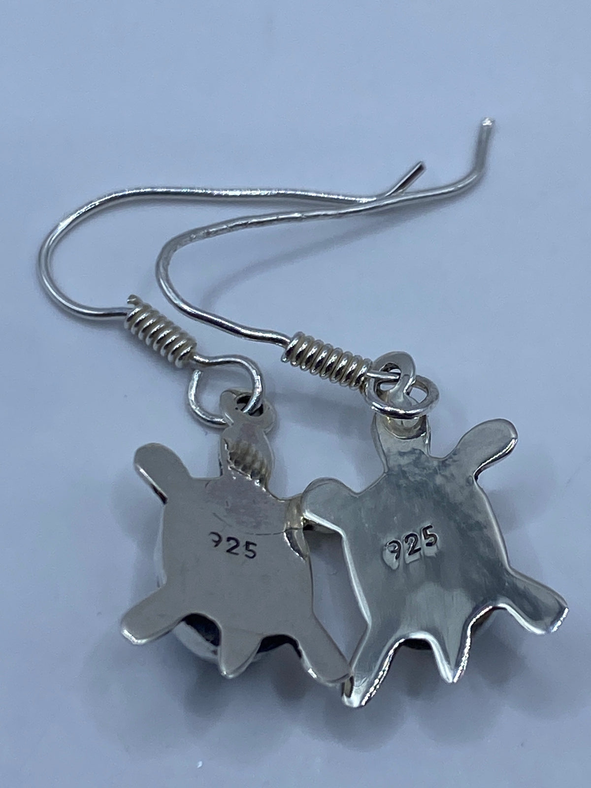 Aretes de Plata Tortuga con Opalo de Fuego — Taxco 925 — foto 5