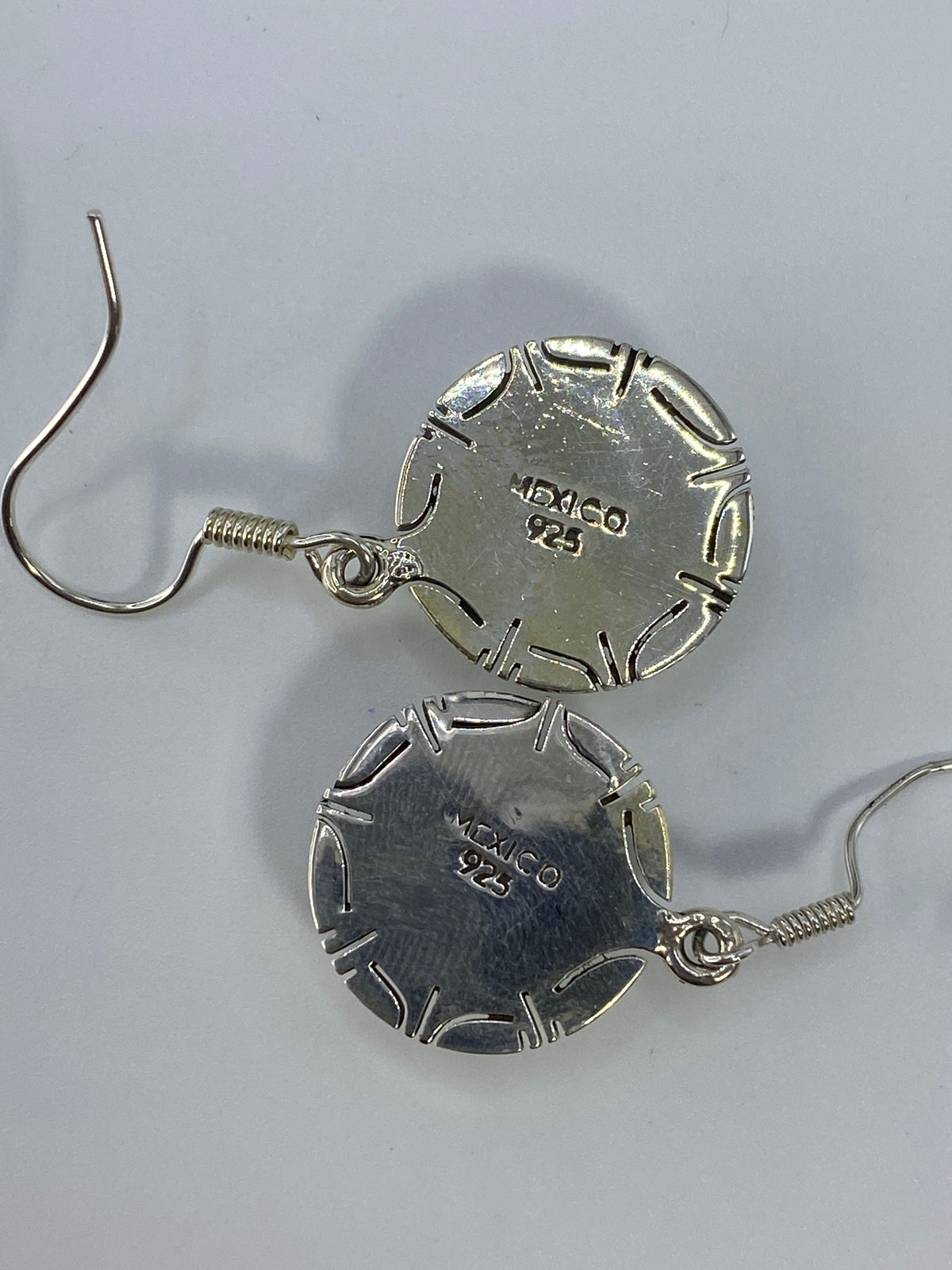 Aretes de Plata Turquesa Azul Cielo — Taxco 925 — foto 5
