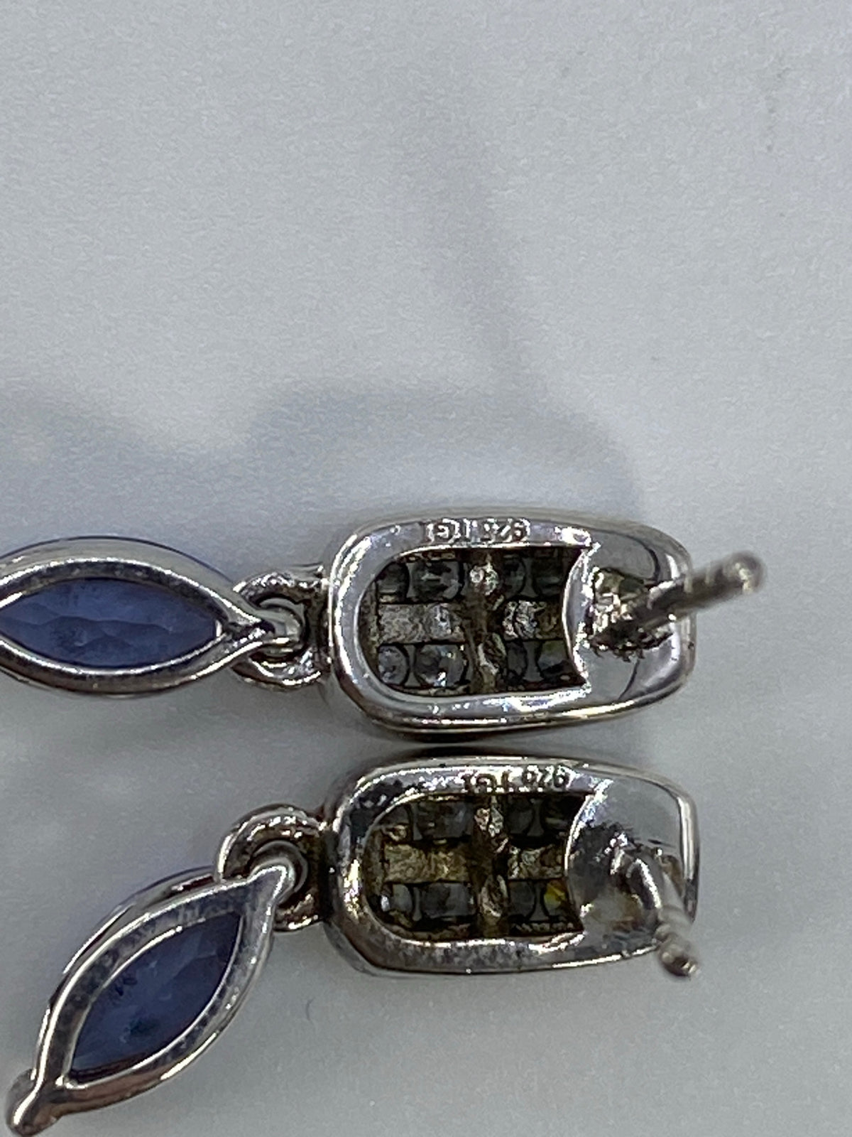 Aretes Plata Circonia Morada — Taxco 925 — foto 5