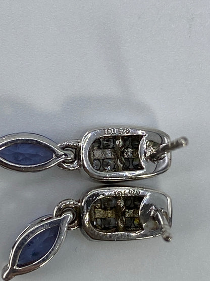 Aretes Plata Circonia Morada — Taxco 925 — foto 5