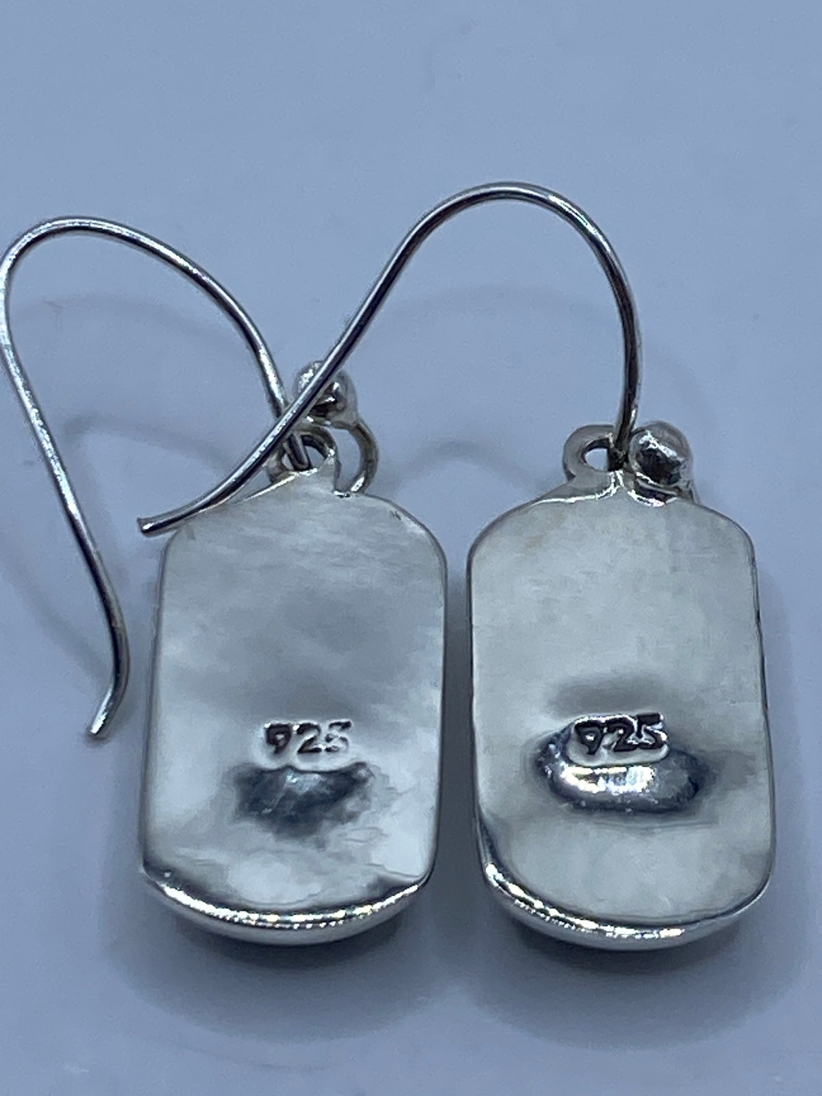 Aretes Plata Ópalo de Fuego Azul — Taxco 925 — foto 5