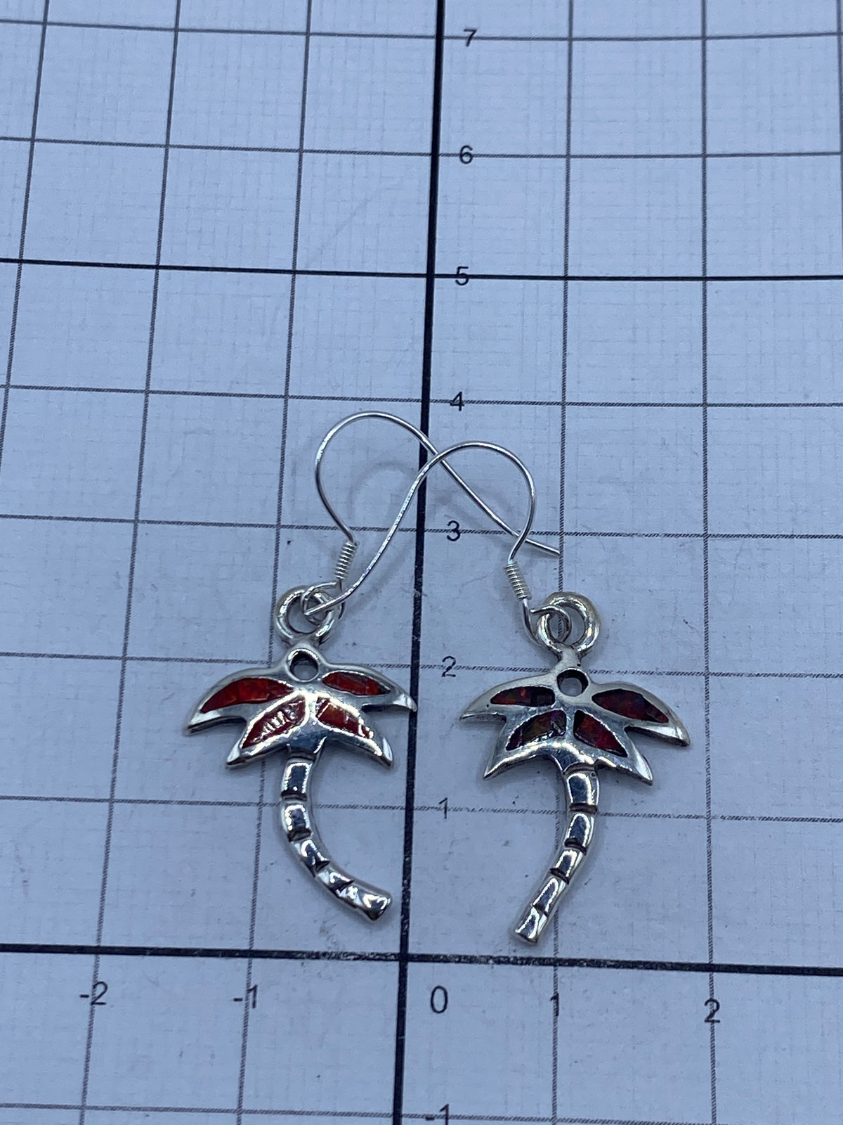 Peso de los aretes: 3 gramos, con SKU 006387 de Arte Taxco