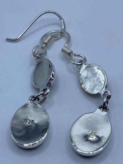 Aretes de Plata con Ópalo de Fuego — Taxco 925 — foto 5