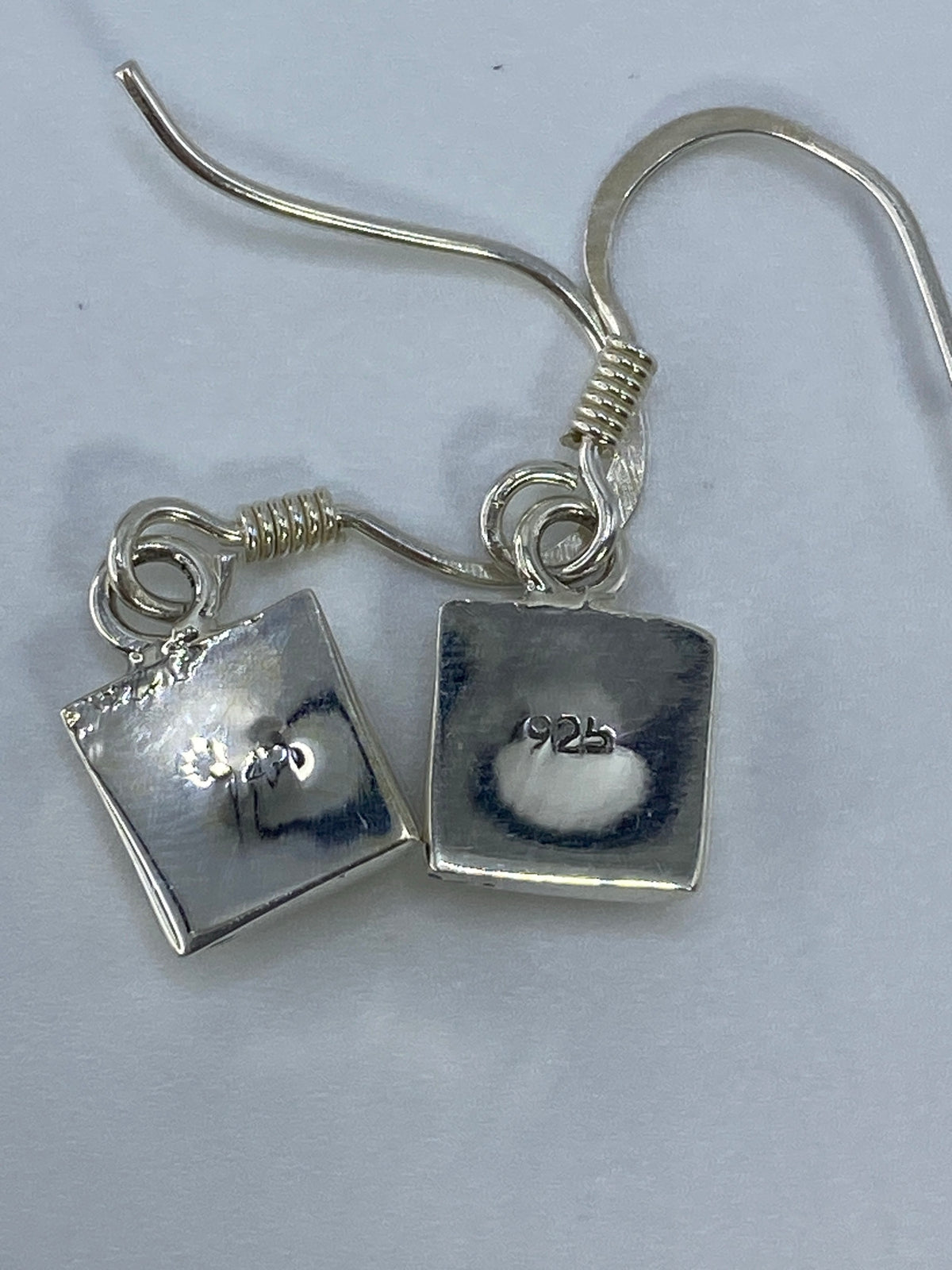 Aretes Plata Opalo de Fuego Amarillo — Taxco 925 — foto 5