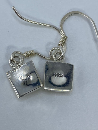 Aretes Plata Opalo de Fuego Amarillo — Taxco 925 — foto 5