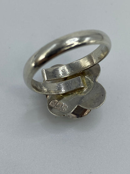 Anillo de Plata Floral Rosa — Taxco 925 — foto 5