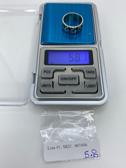 Anillo de Plata Repujado — Taxco 925 — foto 6