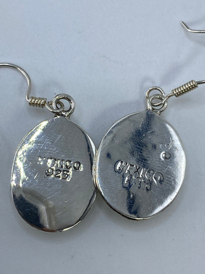 Aretes de Plata Turquesa Azul Cielo — Taxco 925 — foto 5