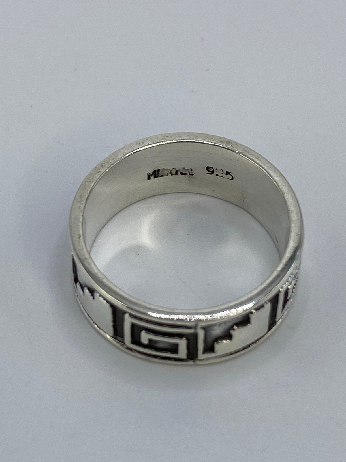Interior del anillo con el sello México 925