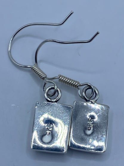 Aretes Plata Ópalo de Fuego Verde — Taxco 925 — foto 5
