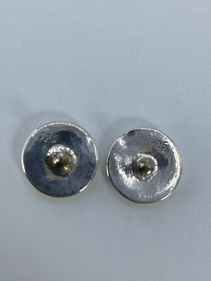 Aretes de Plata Ópalo de Fuego — Taxco 925 — foto 5