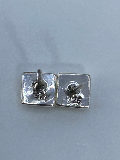 Aretes de Plata con Ópalo de Fuego — Taxco 925 — foto 5