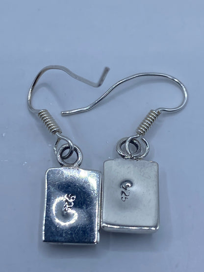 Aretes Plata Opalo de Fuego Azul — Taxco 925 — foto 5