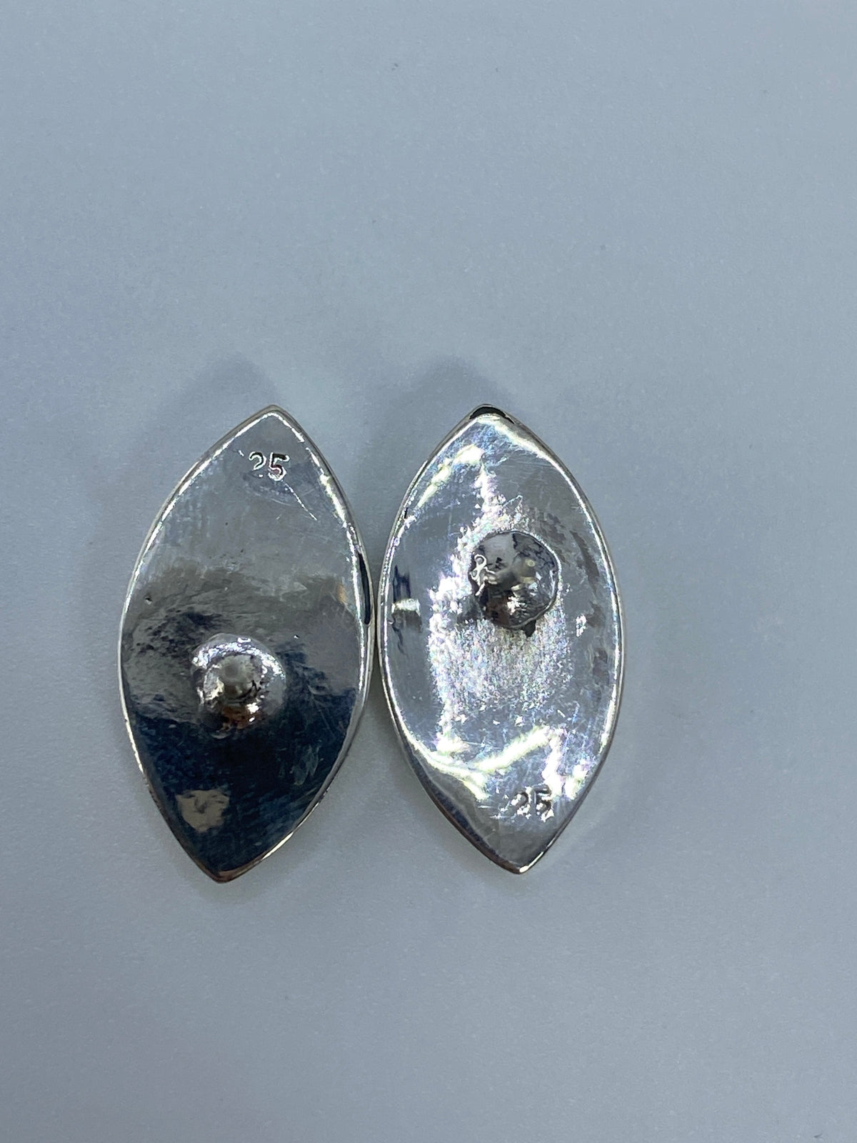 Aretes Plata Ópalo de Fuego Verde Limón — Taxco 925 — foto 5