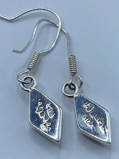 Aretes de Plata Opalo de Fuego Rosa — Taxco 925 — foto 5