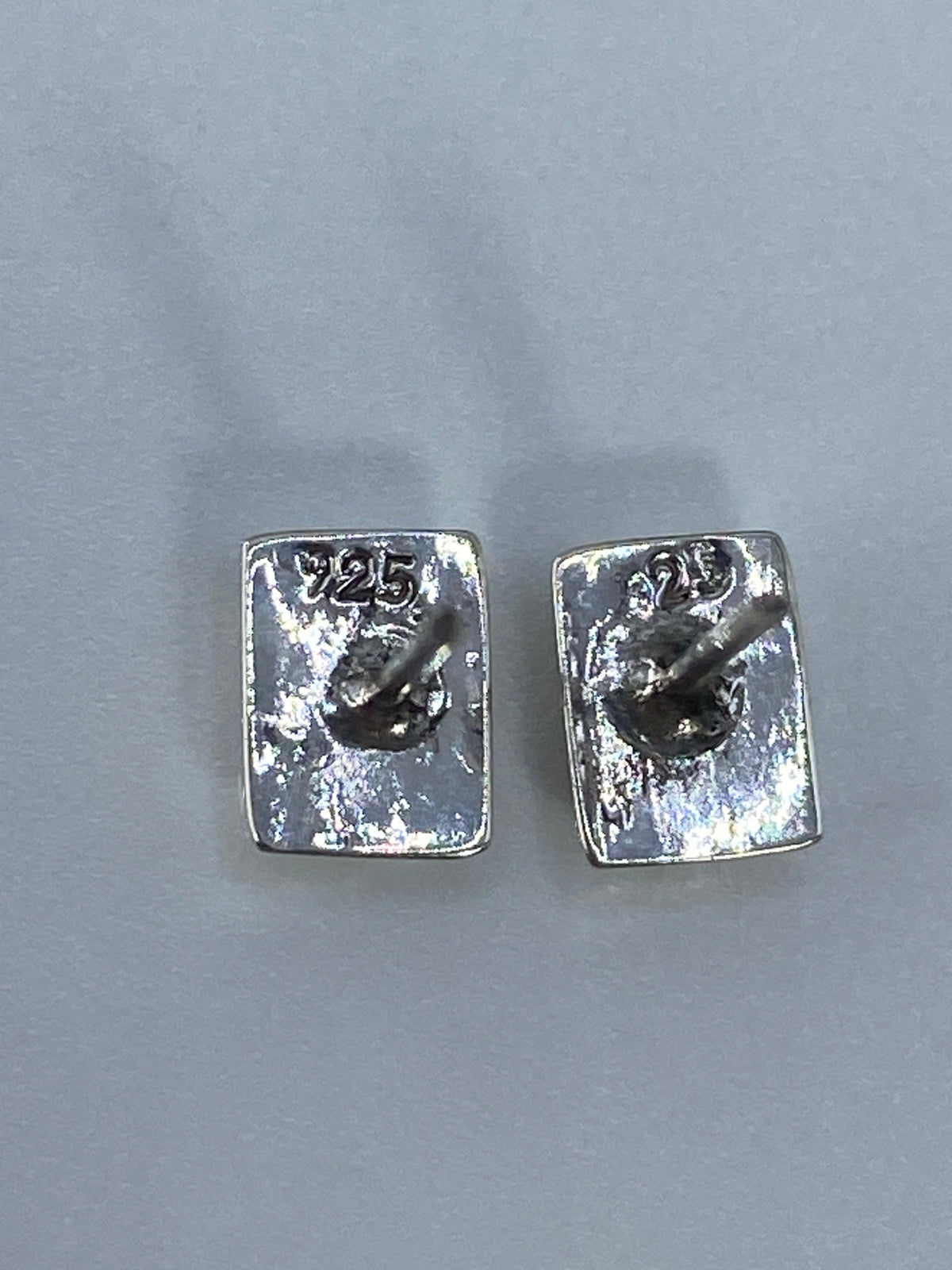 Aretes de Plata con Opalo de Fuego — Taxco 925 — foto 5