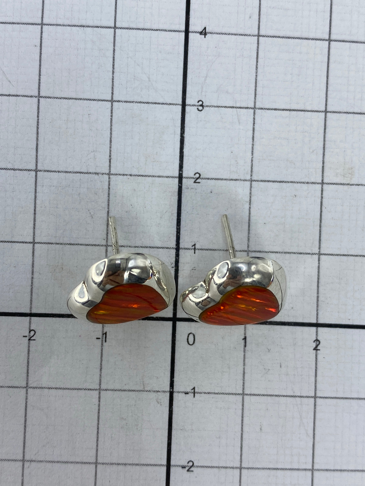 Marca 925 y Quinto de los aretes de plata auténtica