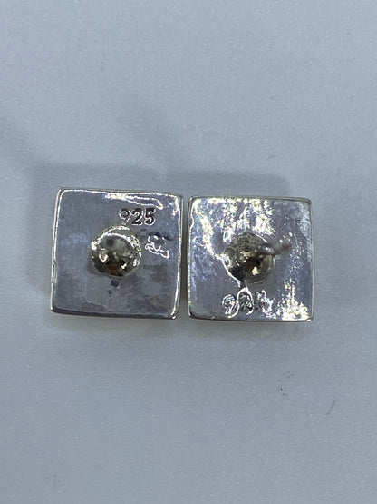 Aretes Plata Ópalo de Fuego Multicolor — Taxco 925 — foto 5