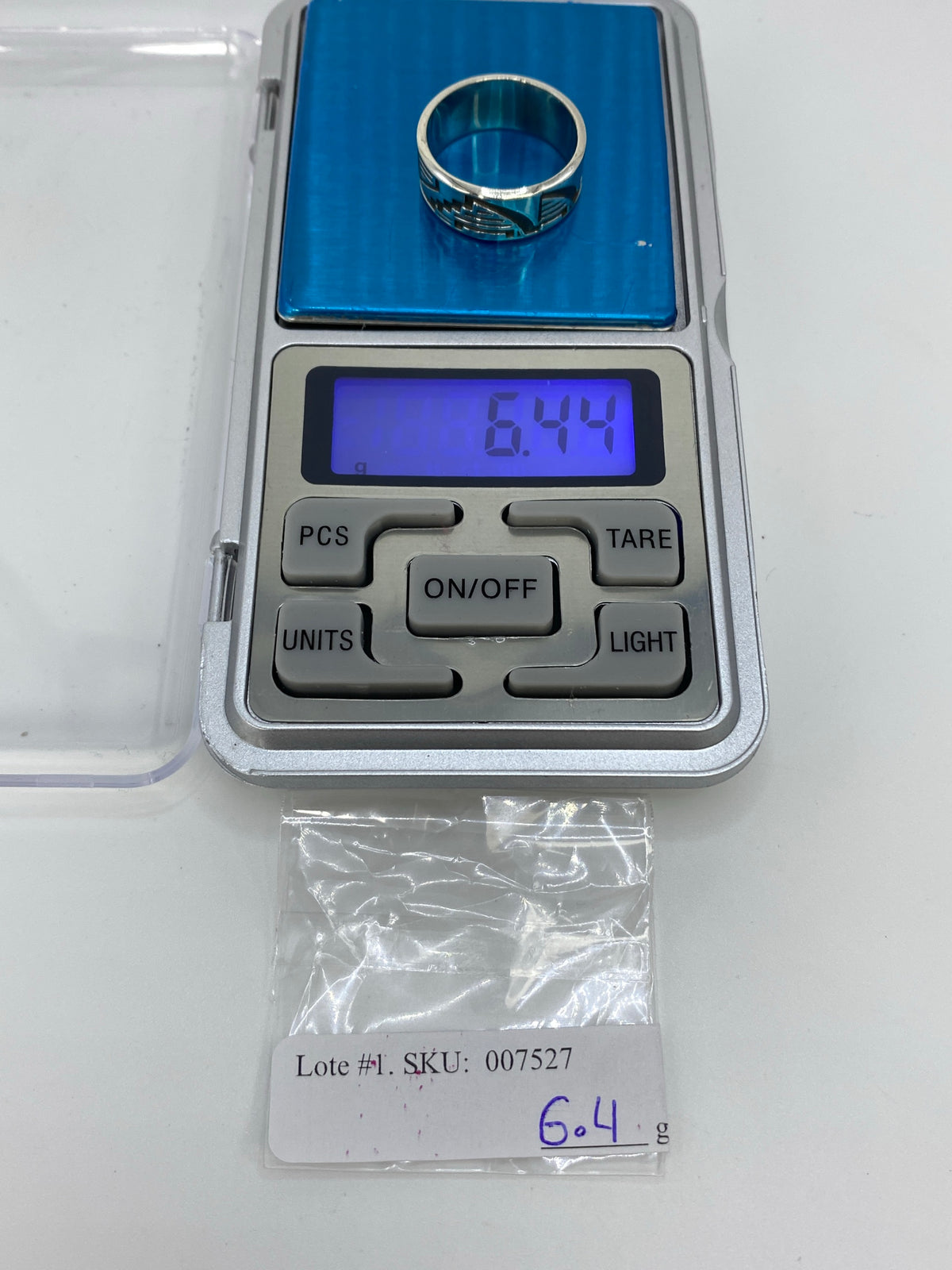 Anillo de Plata Repujado Prehispánico — Taxco 925 — foto 6