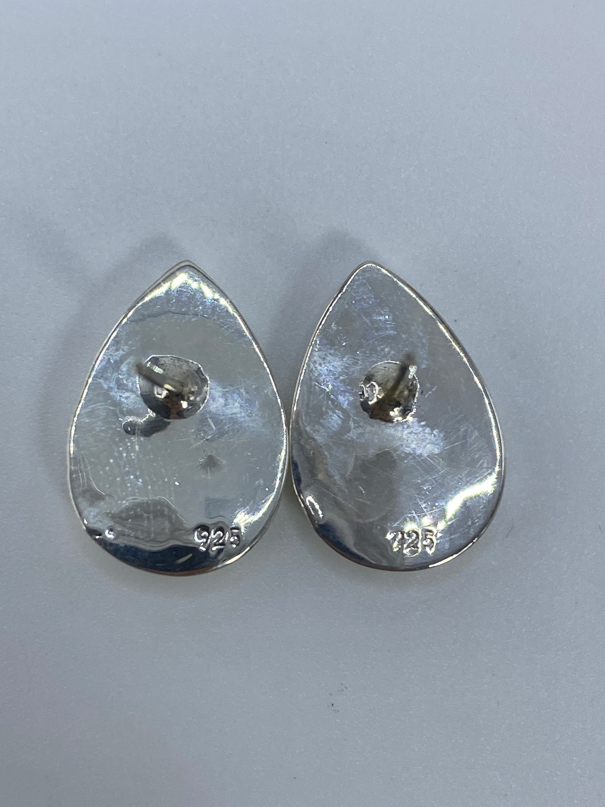 Aretes de Plata con Ópalo de Fuego Verde — Taxco 925 — foto 5