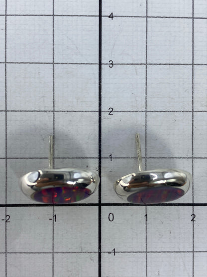 Aretes vistos desde atrás mostrando el Quinto 925 en la plata