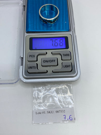 Anillo de Plata Repujado Geométrico — Taxco 925 — foto 6
