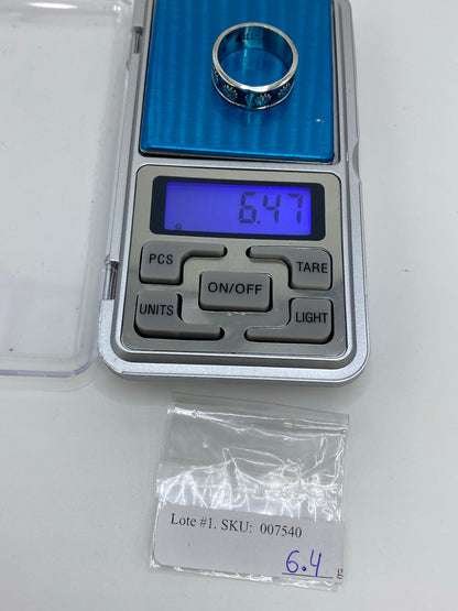 Anillo de Plata Repujado Prehispánico — Taxco 925 — foto 6
