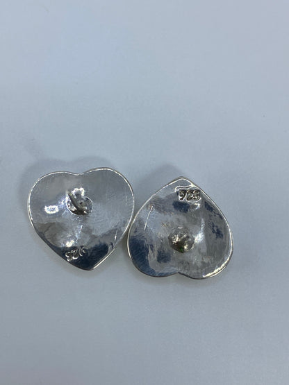 Aretes de Plata Ópalo de Fuego Verde — Taxco 925 — foto 5