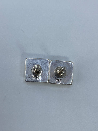 Aretes de Plata con Opalo de Fuego — Taxco 925 — foto 5