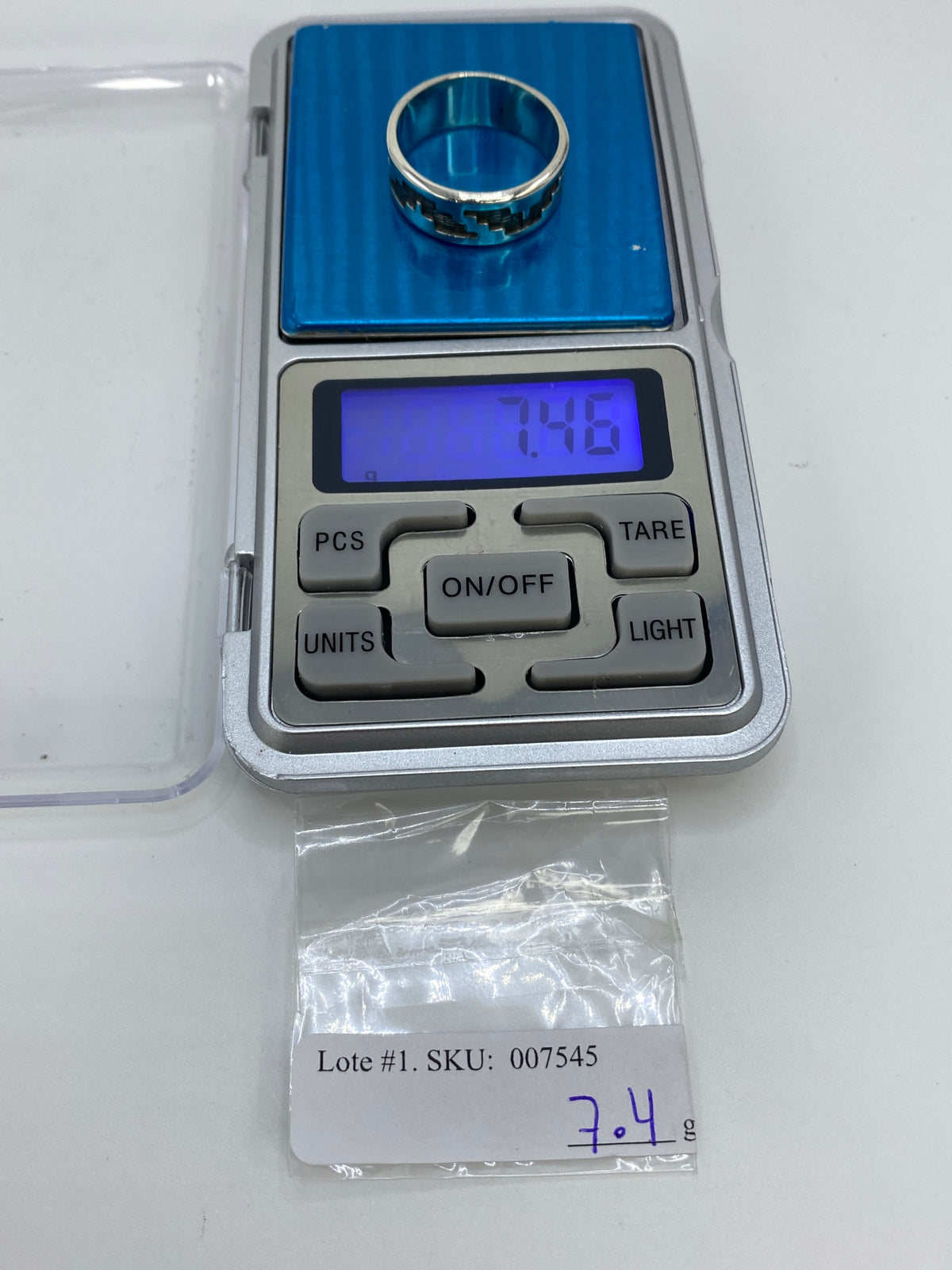 Anillo Repujado Prehispánico — Plata 925 Taxco — foto 6