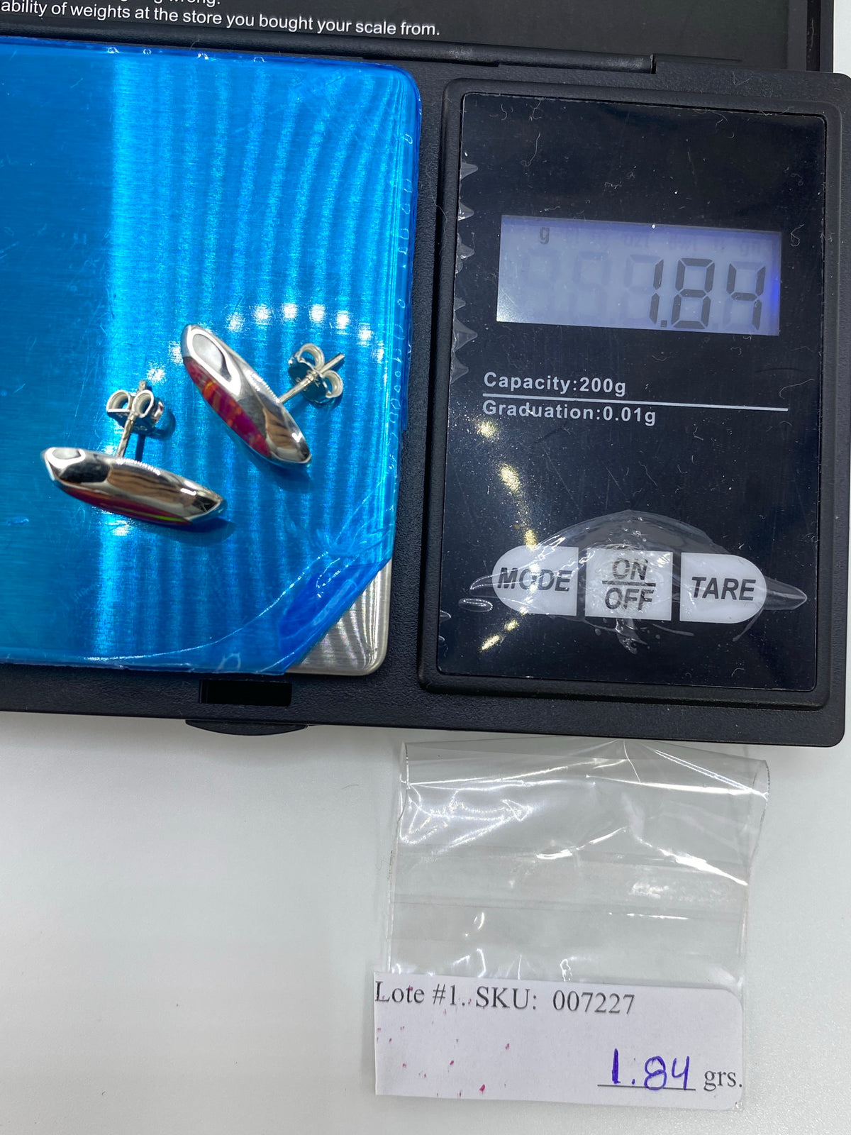Aretes de Plata con Ópalo de Fuego — Taxco 925 — foto 6
