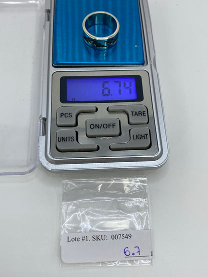 Anillo de Plata Repujado Geométrico — Taxco 925 — foto 6