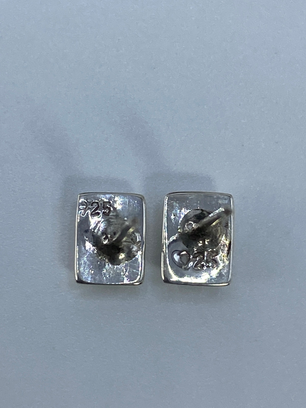 Aretes de Plata Ópalo de Fuego Verde Limón — Taxco 925 — foto 5