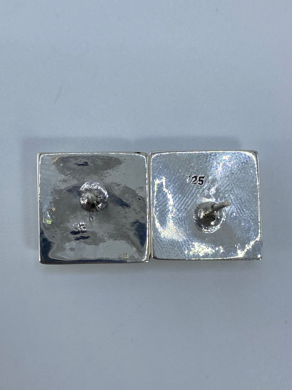 Aretes Plata Ópalo de Fuego Rojo — Taxco 925 — foto 5