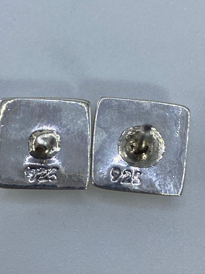 Aretes Plata Ópalo de Fuego — Taxco 925 — foto 5