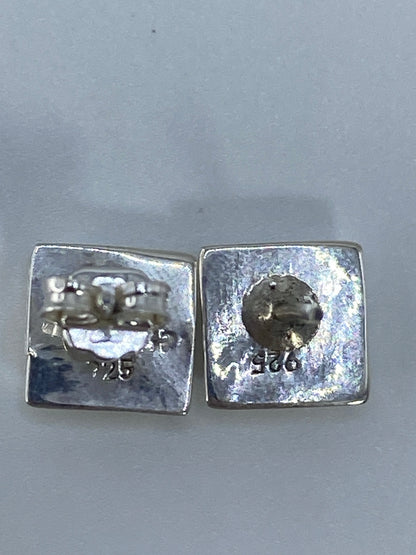 Aretes Plata Ópalo de Fuego Multicolor — Taxco 925 — foto 5