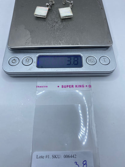 Aretes Plata Ópalo de Fuego — Taxco 925 — foto 6
