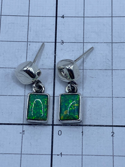 Aretes con certificado de autenticidad MEXICO 950 grabado en la parte trasera
