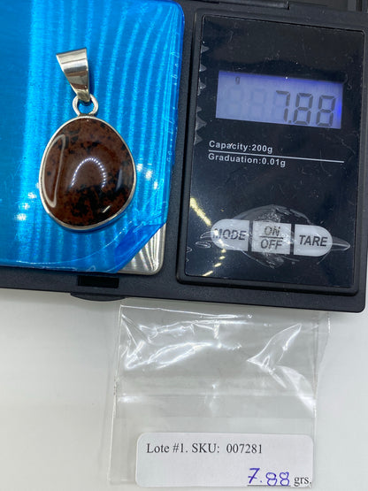 Dije de Plata 950 con Piedra Multicolor — Taxco — foto 6