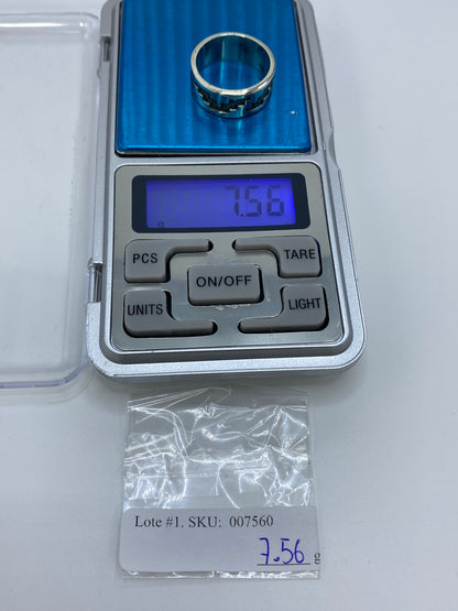Anillo de Plata Repujado Étnico — Taxco 925 — foto 6